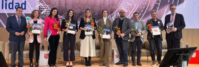 Ponentes de la Mesa de buenas prácticas de la jornada de Corresponsables 2025 en Madrid, con la participación de Oikocredit.