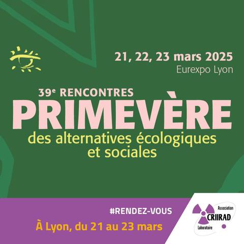 Affiche des 39e rencontres Primevère
