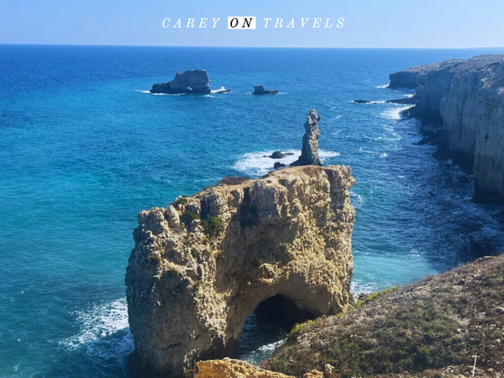 View from the bike path outside of Siracusa Sicily