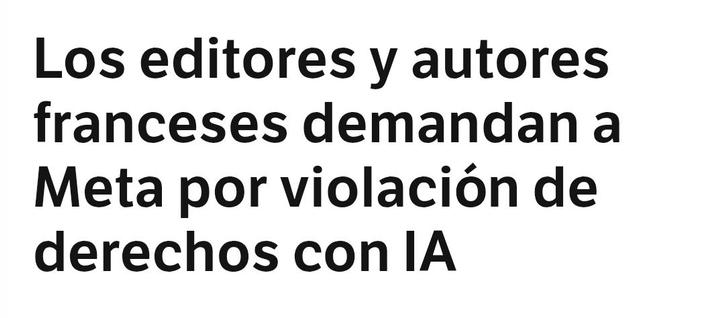 Fuente: El Espectador

www.elespectador.com/el-magazin-cultural/los-editores-y-autores-franceses-demandan-a-meta-por-violacion-de-derechos-con-inteligencia-artificial-noticias-hoy