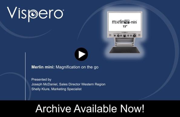 Opening slide for the Merlin mini webinar, Presented by Joe and Shelly. Archive Available Now!