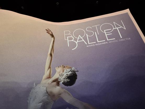 Boston Ballet booklet for Swan Lake