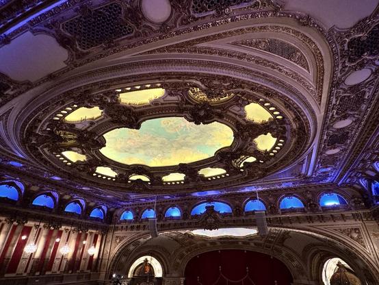 Ceiling of the Boston Opera House