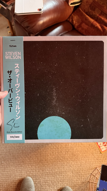 Steven Wilson. The Overview front cover art
