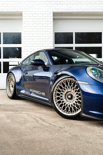 HRE 501 M wheels on Porsche 911 Touring