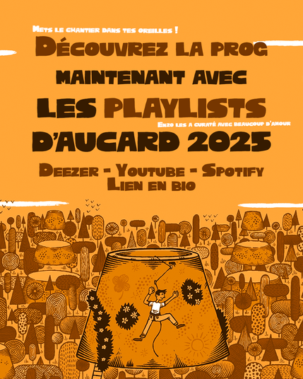 La playlist est dispo sur Youtube, Deezer et Spotify