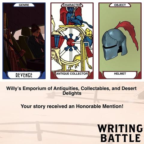 Writing Battle Acknowledgement