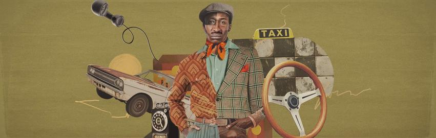 OSP poster for "Jitney" by August Wilson