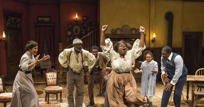 A photo from a production of "Joe Turner's Come and Gone" swiped from the Internet.