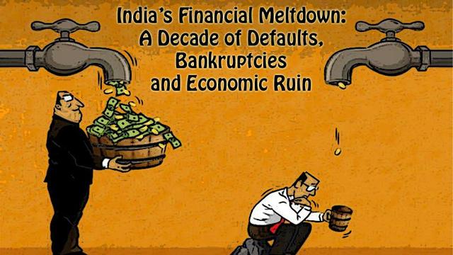 India has faced widespread bankruptcies between 2015 and 2025, with significant failures in banks, non-banking financial companies (NBFCs), and large corporations, exacerbating core economic issues. The Insolvency and Bankruptcy Code (IBC) has largely failed, leaving citizens to bear the brunt time and again. Key examples include DHFL, PNB, IL&FS, PMC, Yes Bank, Essar Steel, and Jet Airways. Additionally, write-offs (waive offs?!) of corporate loans have surged, and bank fraud cases are on the rise, with rising defaults and poor recovery rates. The ongoing financial instability, caused by such frauds, defaults and bankruptcies, has eroded investor confidence, leading to massive sell-offs. This trend has contributed to market volatility, as institutional and retail investors face significant losses, further deepening the economic distress in terms of inevitable inflation and recession risks.