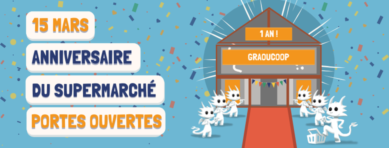 Portes ouvertes à la #Graoucoop de #Metz
samedi 15 mars 2025 