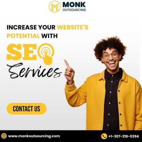 Monk Outsourcing’s SEO services are here to turbocharge your online presence. From SEO magic to strategic optimizations, we turn clicks into conversions and traffic into triumph. 🏆📈