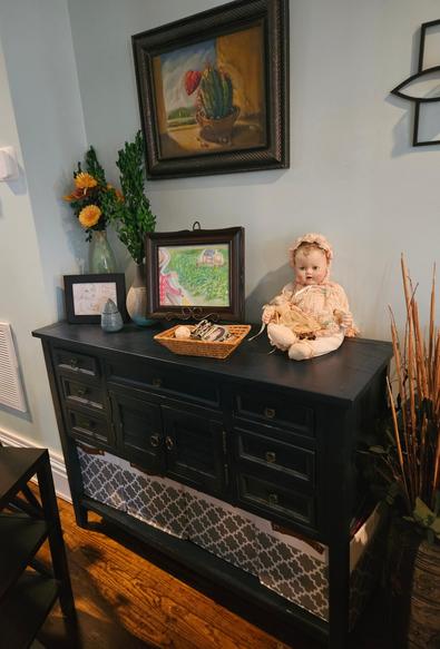 Console table.