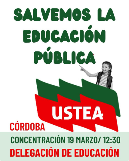 Cartel manifestación 