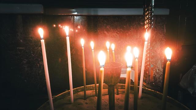 Όρθρου βαθέως. #agiosthomas #tanagra #dimostanagras #pray #kandle