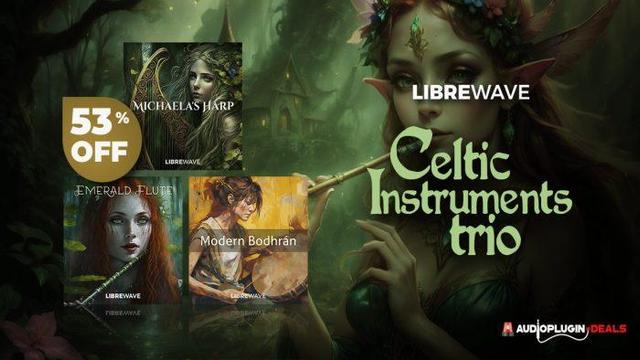 LibreWave Celtic Instruments Trio