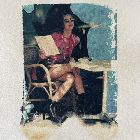Polaroid image transfer