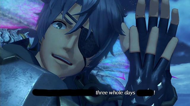 How many days left until Xenoblade Chronicles X Definitive Edition Zeke?