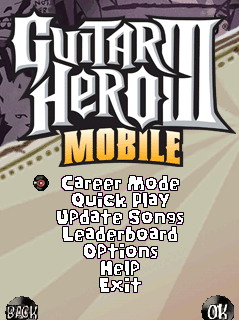Main menu