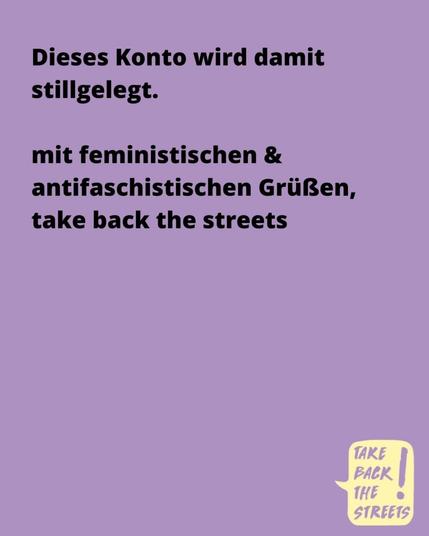 Von den Menschen, die tbts damals aufgebaut haben, ist mittlerweile niemand mehr in der Organisation vertreten. Wir haben mit Entsetzen gesehen, welchen Gruppen dieses Jahr unter dem Namen tbts Raum gegeben wurde, welchen Platz antisemitische Gewalt dabei bekommen hat und wie die sexuelle Gewalt des 7. Oktober 2023 verharmlost wurde.