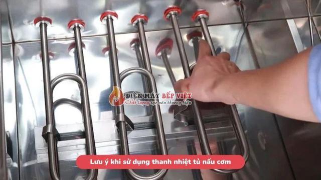 Lưu ý khi sử dụng thanh nhiệt tủ nấu cơm