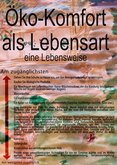 Ökologischer Komfort als Lebensstil