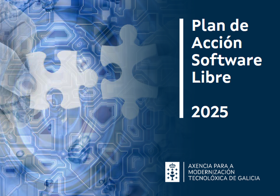 Portada do Plan de Acción software libre 2025