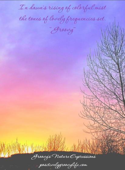 The frequency of the misty morning is such a delight! -Groovy