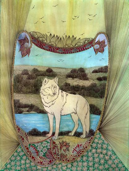 Bestiaire : N° 6 "Canis lupus".
https://nicole-pessin.com/bestiaire-2/

#artiste #dessin  #illustration #loup #Canislupus  #oiseaux #poésie #recueil #arts #artwork #chartreuse #isère #artlovers #instaart #poetry #peinture #peintures #aquarelle #pintura #féérique #nicolepessin #simplelife #animaux