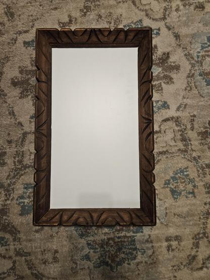 Beautiful, ornate vintage frame that was made in Mexico.