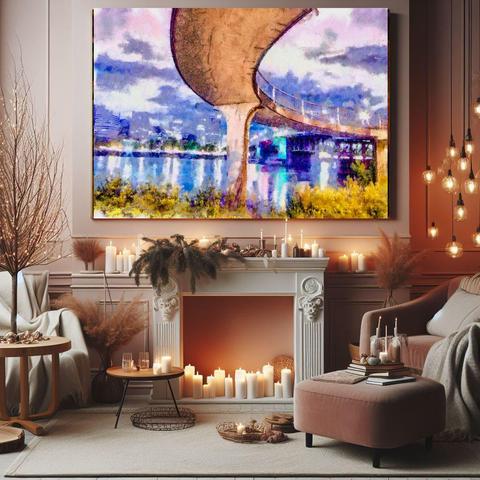 Walkway To The Morrison Bridge-Portland, Oregon! This is a cool  pedestrian approach to the bridge that crosses the Willamette River in PDX. https://pixels.com/featured/walkway-to-morrison-bridge-portland-thom-zehrfeld.html #bridge #PortlandOregon #PDX #Oregon #PNW #art  #BuyIntoArt  #ThomZehrfeldPhotography #PhotographyIsArt #Photography 
#ArtForSale #ArtMatters #MastoArt #Mastodon #ArtforInteriorDesign #HospitalityInteriors 
#InteriorDesign #Wallart #InteriorDecorating #WallArtForSale #PhotoOfTheDay #FediGiftShop  #GiftIdeas #FediArt #Prints