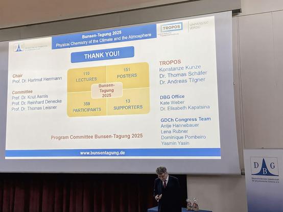 Bunsen-Tagung 2025: THANK YOU! · photo by Eva E. Wille