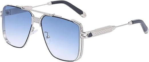 Men's Retro Luxury Double Bridge Steampunk Sunglasses