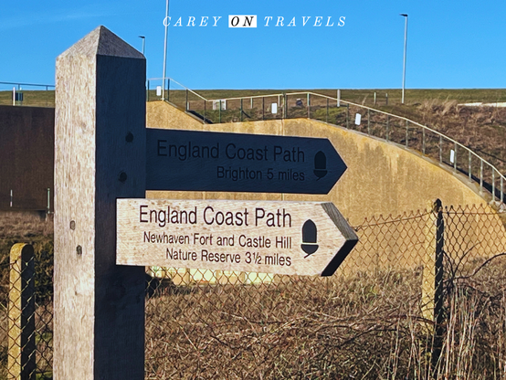 England Coast Path Sign
