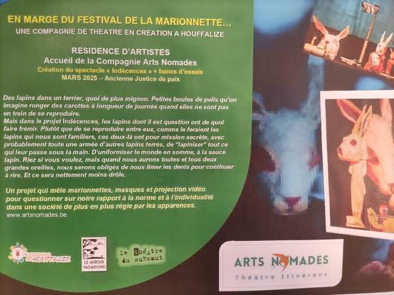 Flyer with text