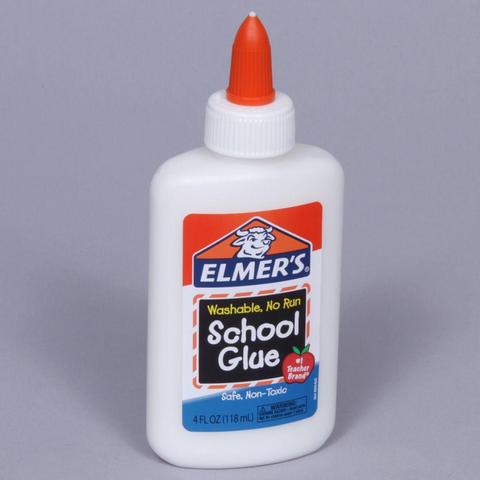 Photograph of bottle of Elmer’s School Glue.