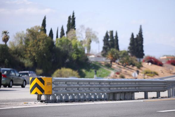 Delta Intelligent Crash Cushion installed in Orange County, CA