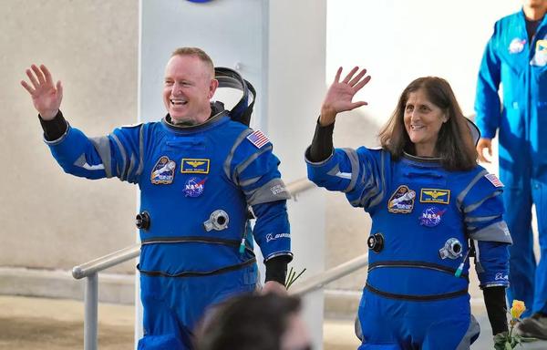 Sunita Williams and Butch Wilmore.