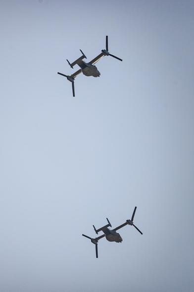 Flugzeug V22 Osprey