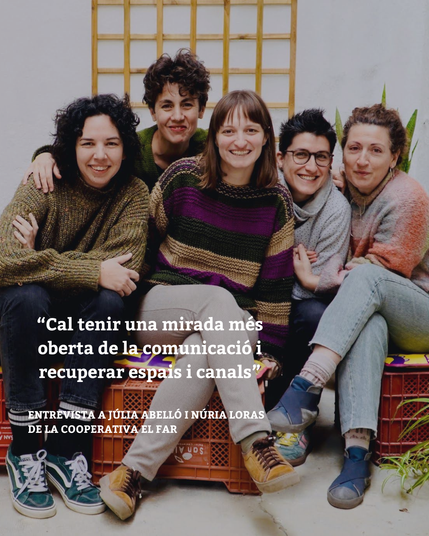 Foto de les membres de la cooperativa El Far