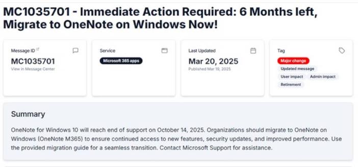 Wondering how OneNote’s end of support will impact you? 📅 Discover key deadlines and solutions to keep your notes safe and accessible. 📝 #OneNote #TechUpdates #Microsoft #EndOfSupport #Productivity #DigitalTools