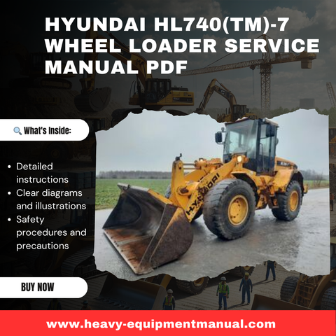 Hyundai Hl740(tm)-7 Wheel Loader Service Manual pdf