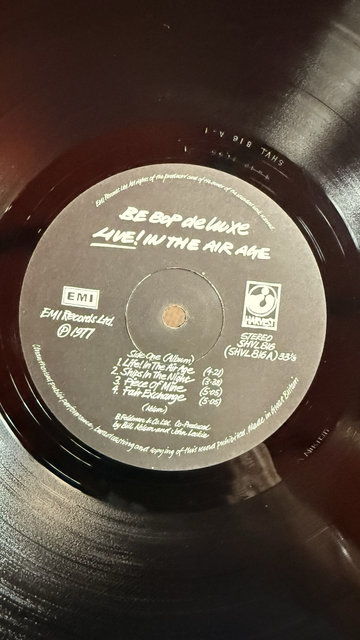 Be Bop Deluxe. Live! In the air age