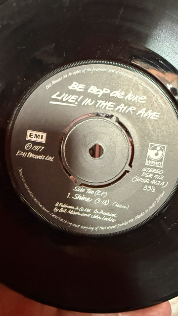 Be Bop Deluxe. Live! In the air age ep