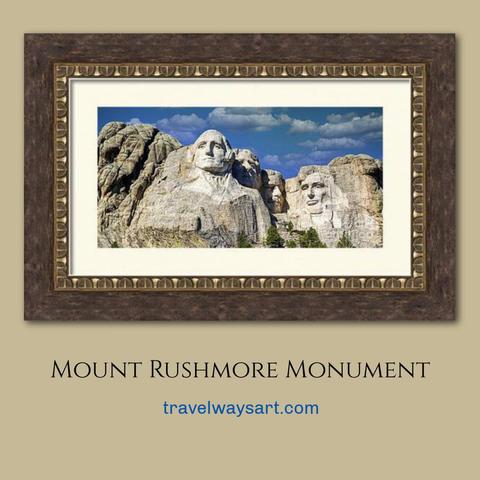 New upload available in my FAA shop gallery: Mount Rushmore Monument at the Mount Rushmore National Memorial in S. Dakota