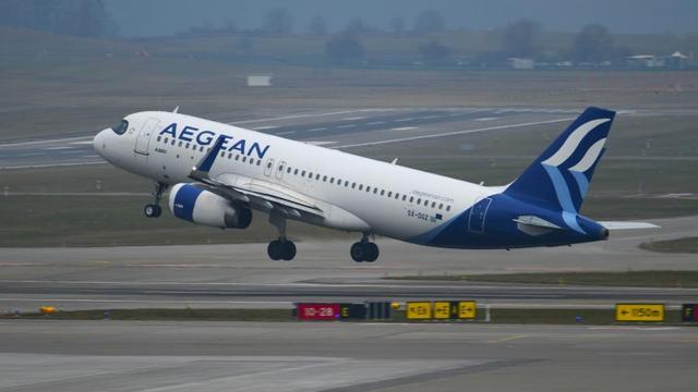 Aegean Airlines Airbus A320-232 SL MSN 6643 Zurich, Switzerland