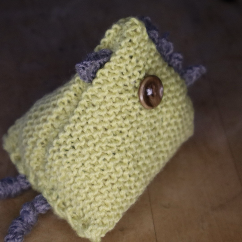 gestricktes Huhn (Deko)
