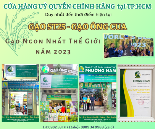 Đại lý gạo st25