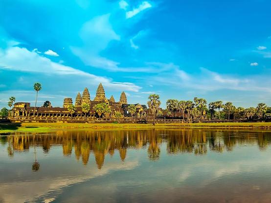 Angkor Wat temple in Siem Reap, Cambodia