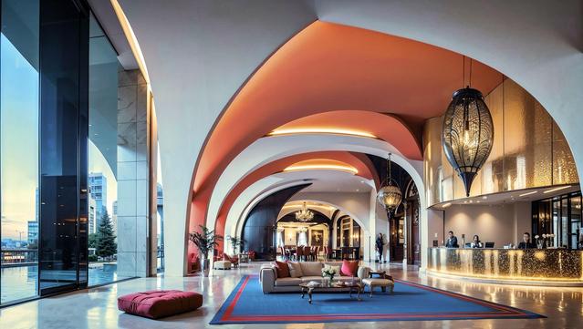 Lavish design, contemplative luxury
You can see and feel the grandeur: palatial atmosphere, warmth of finishes, harmony, generosity...